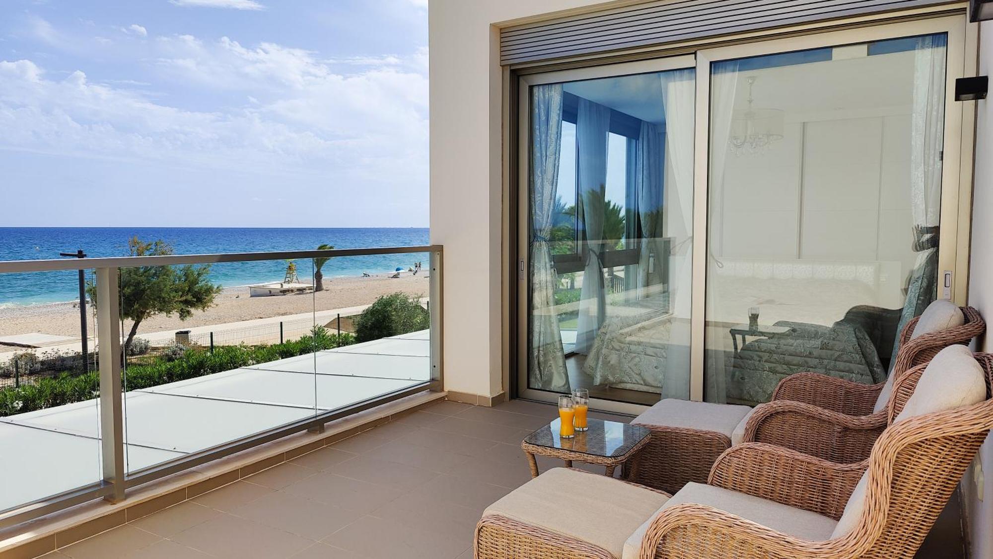 Paradise Luxury Villa Sea View Вильяхойоса Экстерьер фото